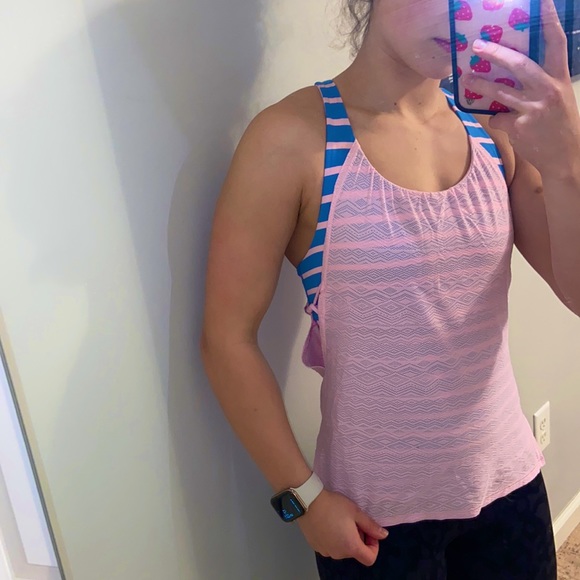 Ivivva girls lulu lemon tank top, size 10 but fits like an xs super stretchy - Picture 1 of 1
